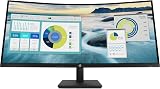 HP P34HC G4 34" WQHD Curved LED LCD Monitor 3440x1440 100Hz HDMI DP USB-C view 2