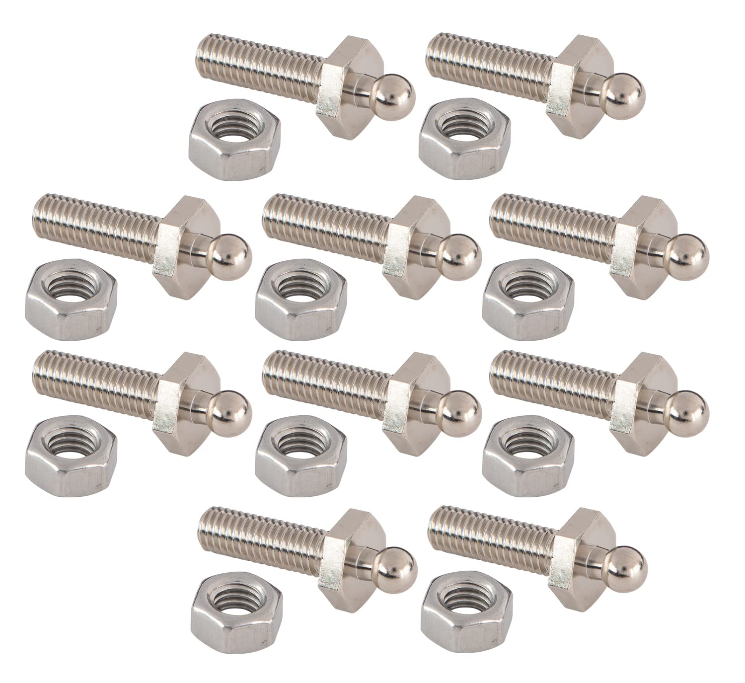 New Marine LOXX Bottom Parts 10 Pieces Threaded Screws M5 x 22