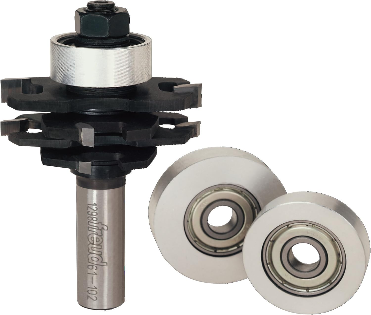 Freud 61102 1/8Inch Stacked Slot Cutter Router Bit Set Amazon.co.uk