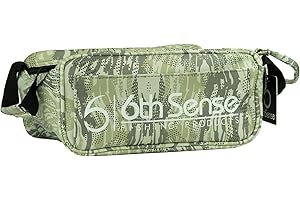 6th Sense Fishing Large Bait Bag – Durable Soft-Sided Storage for Soft Plastics (TX Bass)