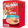 Hartz Delectables Bisque Lickable Wet Cat Treats-12 Pack-Tuna - 3270011057
