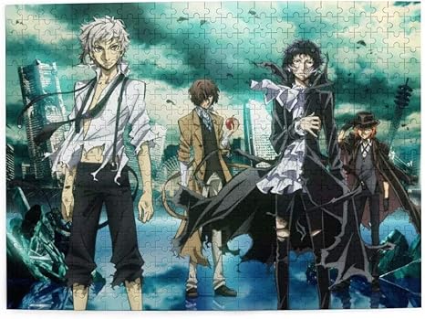 Amazon 文豪ストレイドッグス ジグソーパズル 300 500 1000ピース キャラクター パズル 面白い 減圧 娯楽 飾り物 アニメ萌えグッズ 子供 初心者向け 人気プレゼント ジグソーパズル ホビー