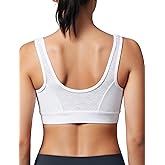 Yvette Sports Bras for Women Lightweight Series Yoga Bras Soft U Back Workout Tops with Detachable Pads
