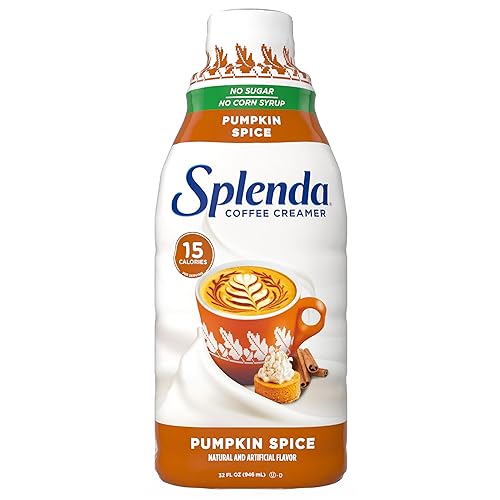 SPLENDA Sugar Free Pumpkin Spice Coffee Creamer, 32 Fl Oz.
