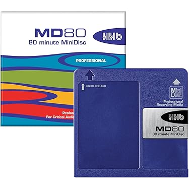 Lot De 9 Mini-disques Neufs Scellés - HHb Quantegy Panasonic & JVC - 74 Min Enregistrables