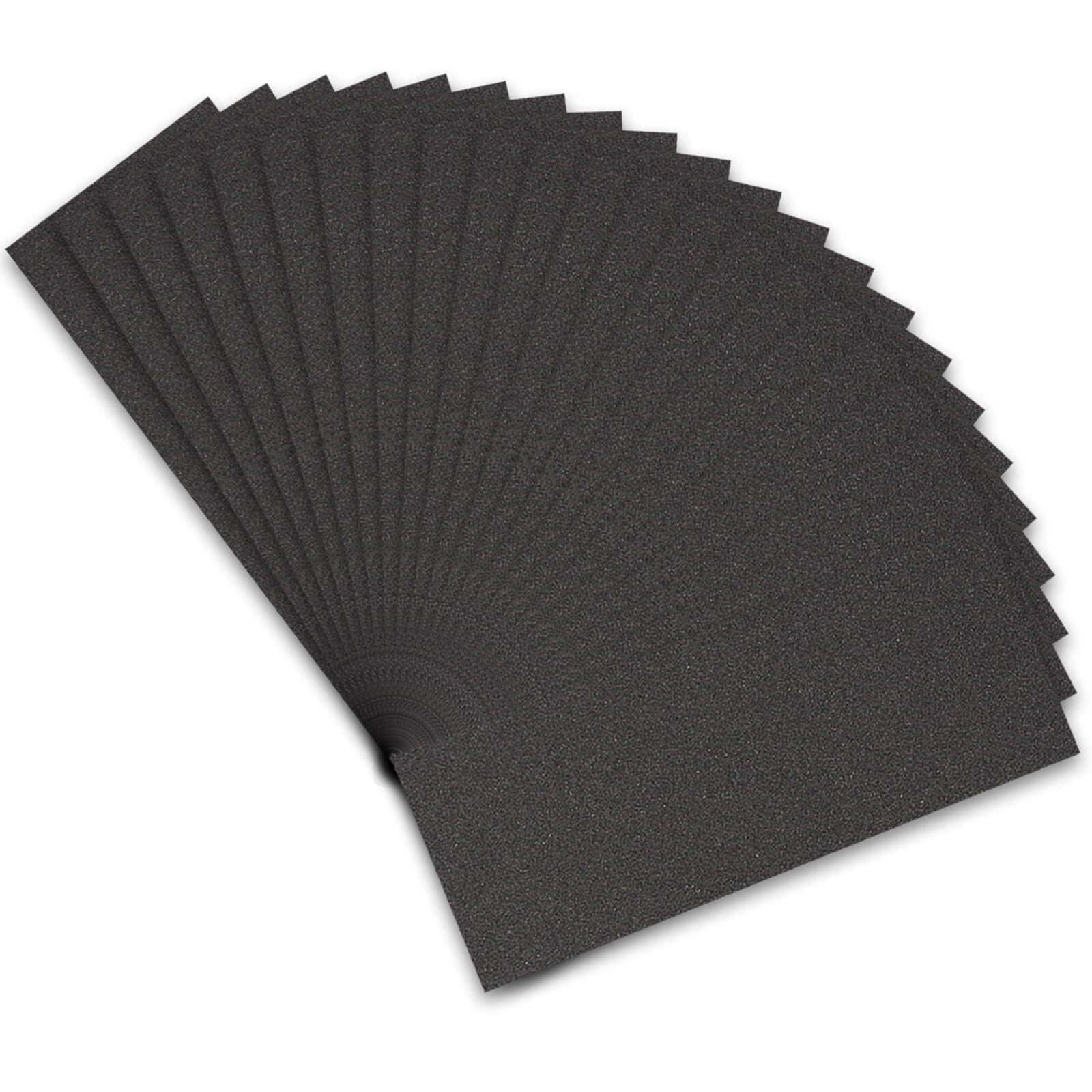 STEBRUAM Wet and Dry Sandpaper 100 Grits, Sandpaper Assorted for Cars Polishing Metals Walls Wood Furniture Sanding, 21 Sheets Sand Paper 9x3.6 Inch