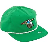 Drake Waterfowl Men's Duck Rope Cap | Rugged Lightweight Outdoor Hunting Cotton Headwear w/ Adjustable Snap Closure &amp; Front Logo