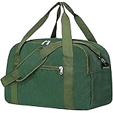 18" Small Carry on Bags for Airplanes with Laptop & Wet Compartment Underseat for Spirit Airlines Personal Item Travel Bag 18x14x8 in Duffle Gym Bag for Women Men