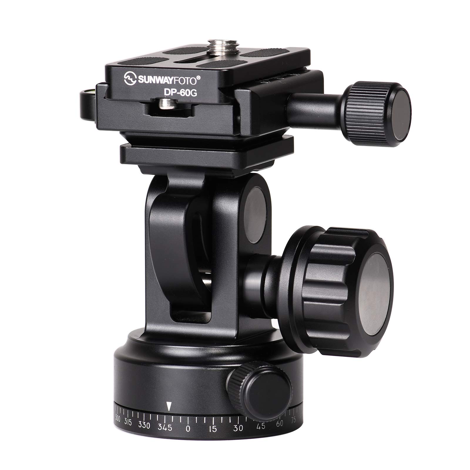 SUNWAYFOTO DT 02D50 2-Way Head Tripod Head Black
