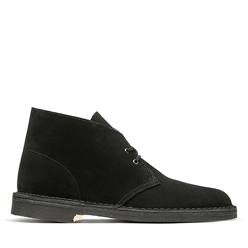 clarks originals desert boots black suede