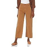 AG Adriano Goldschmied Womens Saige High Rise Straight Wide Leg Crop Jean