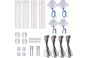 Craftbay Synchronous Synchron Motor Turntable Motor Electric Cuptisserie Motor Cup Turner Motor 50/60 Hz 4W 2.5-3RPM/MIN CCW/CW Direction for Hand-Made School Project Model or Guide Motor (5-6RPM)