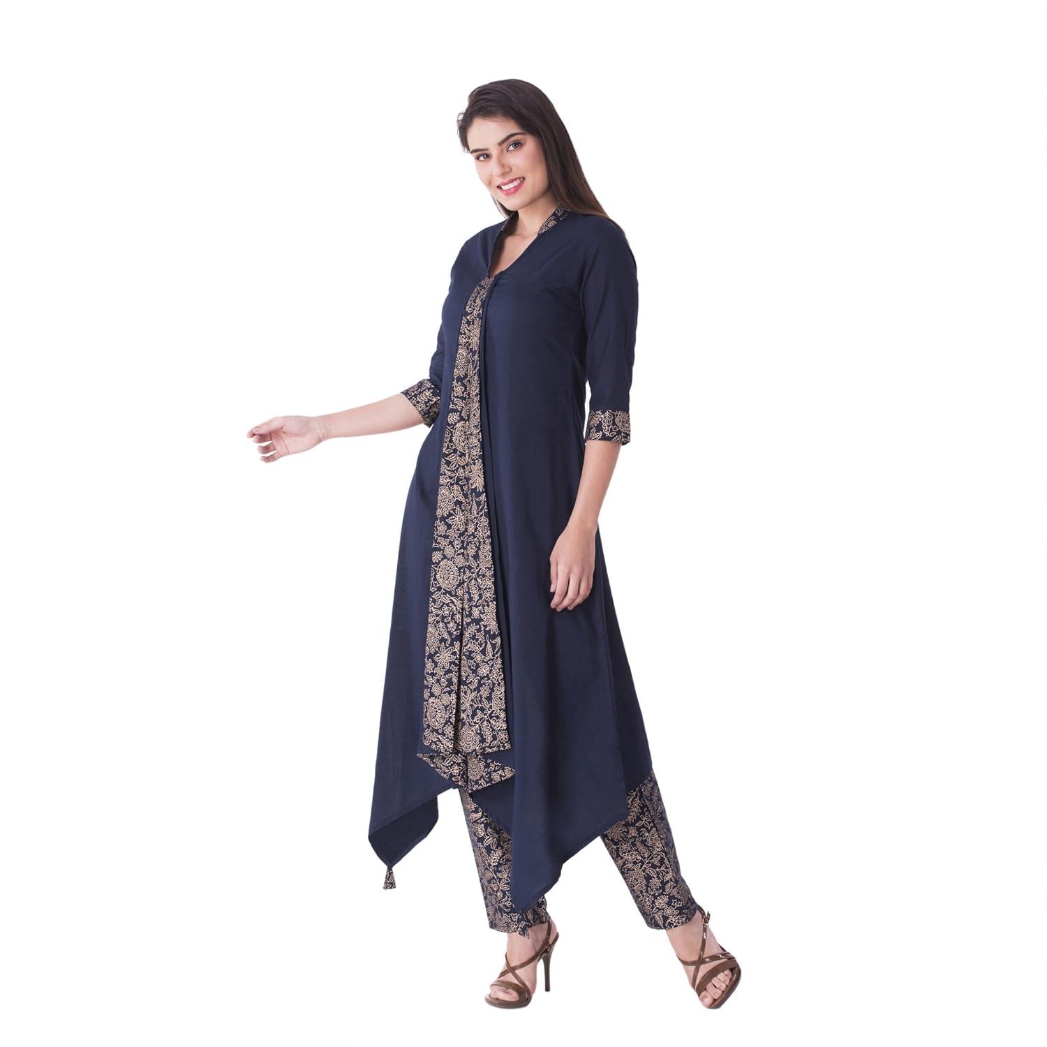 khushal women's cotton salwar suit set