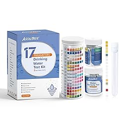 AssuTest 17 in 1 Water Test Kit-100 Strips + 2