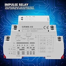 Relays Electronic Impulse Latching Relay, GRM8-02