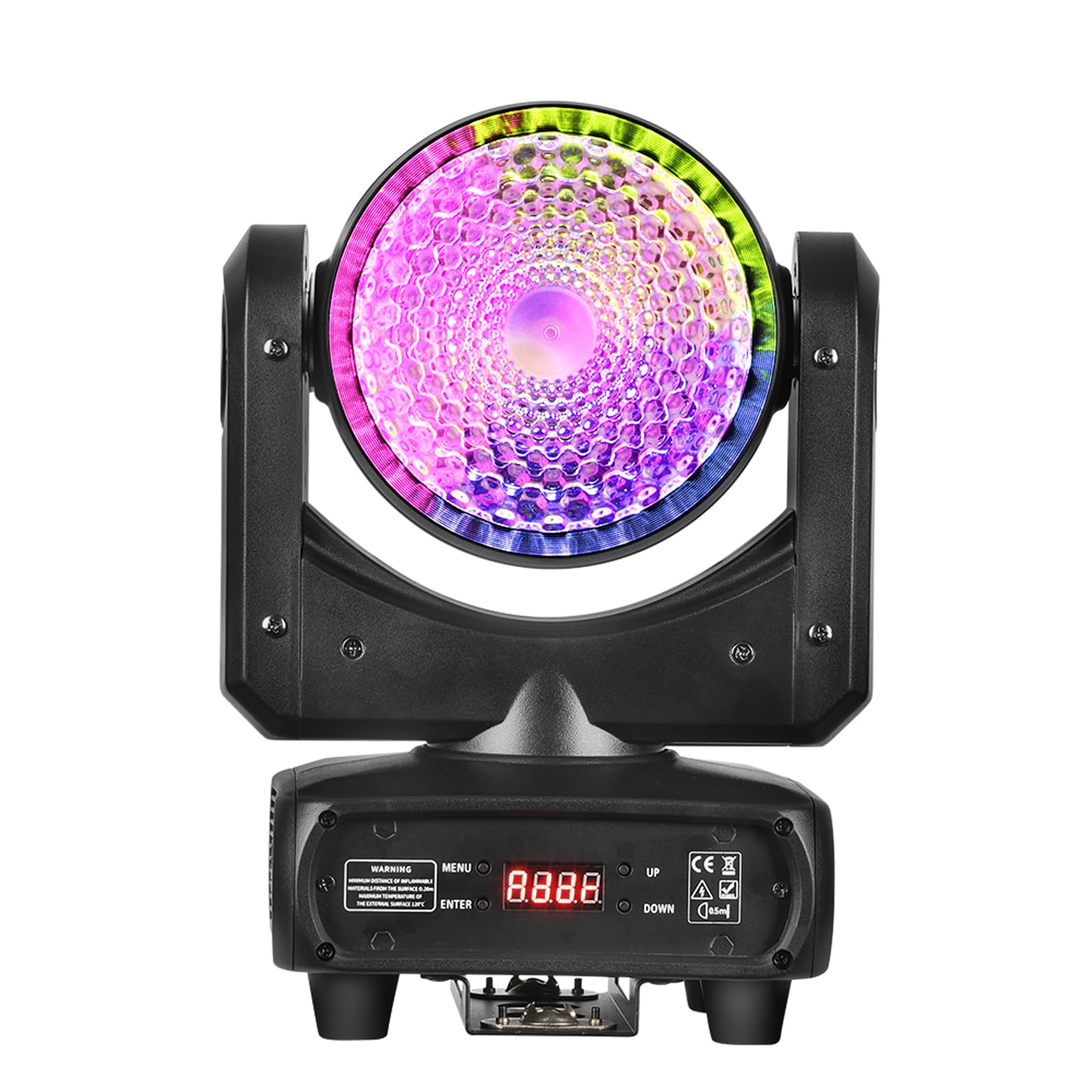 Photo 1 of Moving Head dj Lights for Parties - BETOPPER Stage Lights 120W COB LED RGBW 4-in-1 DMX Wash Strobe Light for Parties Live Show Disco Events Concert