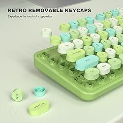 MOFII Wired Keyboard, Full Size USB Keyboard Plug