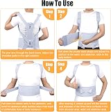 Aollop Posture Corrector Back Brace Men Women Breathable Adjustable view 9