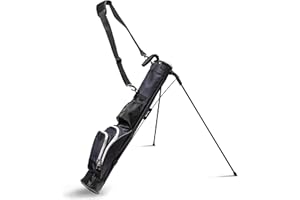 ProActive Sports | Sunday Stand Bag | Lightweight Shoulder Golf Bag | 3 Pockets, Speed Handle, and Padded Strap | Perfect for Driving Range, Par-3, Executive, and Children's Courses
