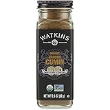 Watkins Gourmet Organic Spice Jar, Ground Cumin,2.8 Ounce (Pack of 3)