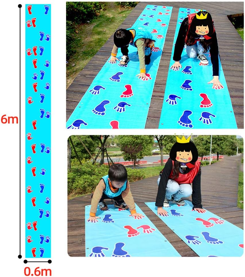 THE BEST DAY Hands and Feet Game Pad Team Expand Props Fun Game Pads Outdoor Training Group Building