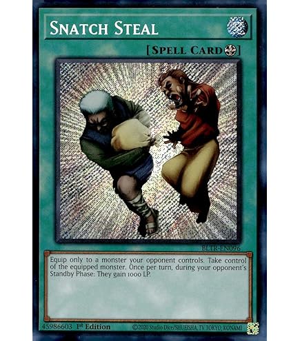 Amazon.com: Snatch Steal - BLTR-EN096 - Secret Rare