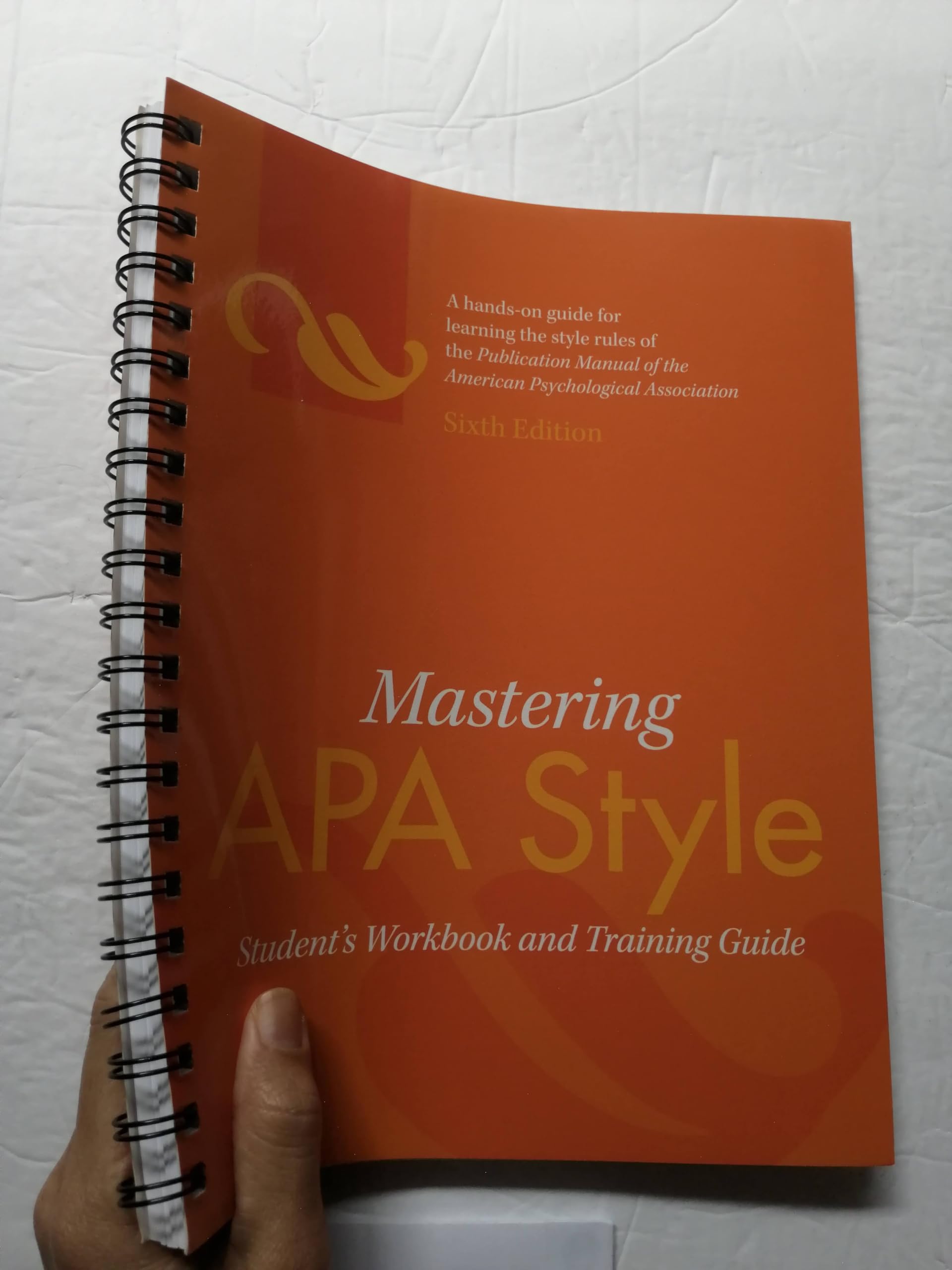 Mastering APA Style: Student's Workbook and Training Guide