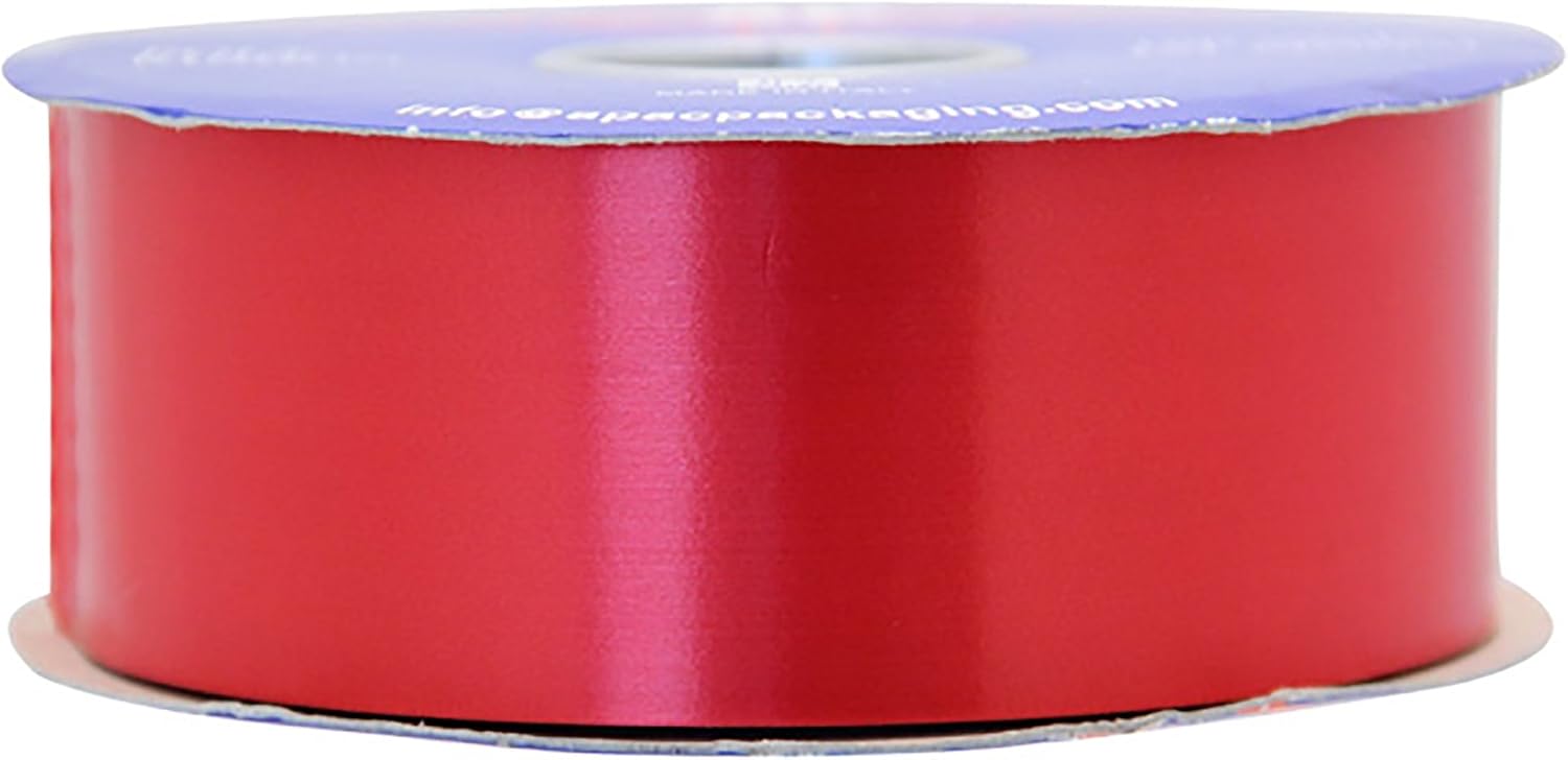 FloristryWarehouse Florist Ribbon Bright Red 2", 1 - Pack
