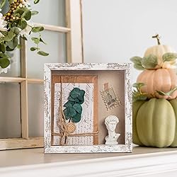 2 Packs 8x8 Shadow Box Frame with Linen Back
