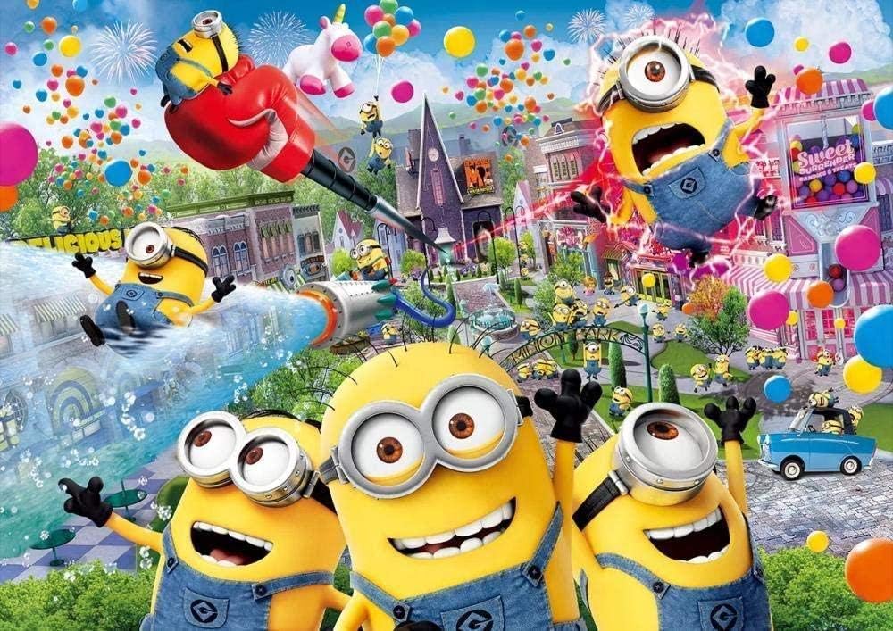leomuzi 1000 piece wooden Minions in tg piece puzzle jigsaw for kids age12 and up educational