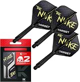 Target Darts Luke Littler K-Flex Flights & Shaft System No.2 26mm Pack of 3