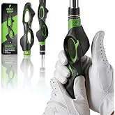 FJZLIFE Golf Grip Trainer, Golf Training Aid for Correct Hand Position &amp; Swing,Snap-On Golf Swing Trainer to Improve Accuracy，Fix Slice &amp; Hook,Ideal for Beginners &amp; All Skill Levels