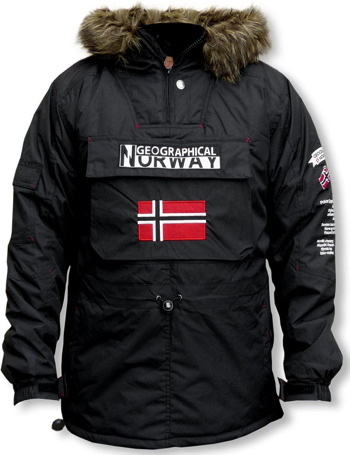 GEOGRAPHICAL NORWAY Jacket man GEOGRAPHICAL NORWAY Jacket man Building black S at Amazon