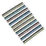 (5 Colors x 40 pcs = 200 pcs) 3528 1210 SMD LED