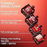 Nails.INC Its Topless Madison Tan Nude Gel-Like Nail Polish 4-in-1 view 3