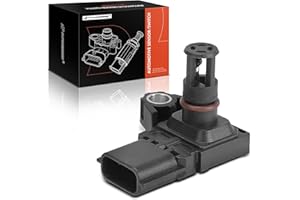 A-Premium Turbocharger Boost Sensor [4 Pins] Compatible with Jeep JL Series Wrangler 2018-2020 2.0L & Infiniti Q50 2016-2017 