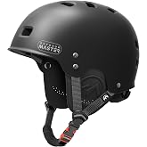 OutdoorMaster Kayak Helmet, Adjustable Surf Helmet with Ear Pads | ABS + EVA, Quick-dry, 12 vents, Dial adjust, 304 stainless steel rivets, Fits 50-63cm, for water sports, Boating/Surfing