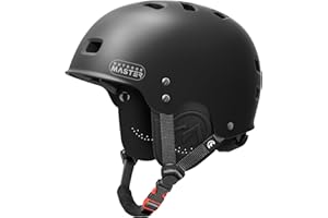 OutdoorMaster Kayak Helmet, Wakeboard Helmet Whitewater Helmet Men Women, Water Helmet with Ear Pads, Surf Helmet 12 Vents Di