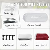Forceatt 2-3 Person Camping Tent PU3000mm Waterproof Dome Lightweight Easy Setup view 4