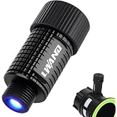 Rechargeable Archery Sight Light Bow Sight Light - 3 Brightness Levels Blue Light with Universal 6/9/11mm Adapters for Night Hunting Archery