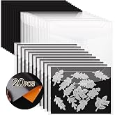 Yoseng 16-Pc Stamp & Die Storage Set With Magnetic Sheets - Organizer For Craft Dies, Embossers, Metallic Items
