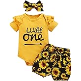 Baby Girl First Birthday Outfit 1st Birthday Girl Outfit Infant Wild One Bodysuit