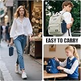 hoinya Pencil Case Big Capacity Large Storage Office School Blue view 7