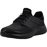 Skechers Men's Streetwear Delson 3.0 - Ezra Leather Bungee Lace Slip On