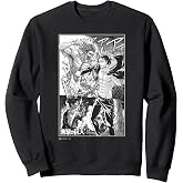 Attack on Titan Eren Yeager Titan Transformation Manga Style Sweatshirt