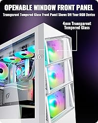 Segotep T3 White Mid-Tower ATX Gaming PC
