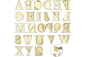 Arokimi Wood Burning Tips,Uppercase Alphabet HotStamps Set for Branding and Personalization of Wood, Leather, and Other Surfaces, Letter