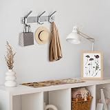 GlazieVault Stainless Steel Coat Hooks Wall Mounted Pack 2 view 6