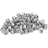 Pack of 50 Helicoils,Stainless Steel Wire Thread Repair Insert Assortment Thread Inserts Standard 5/16in?18x1.5D Thread Repair Tool