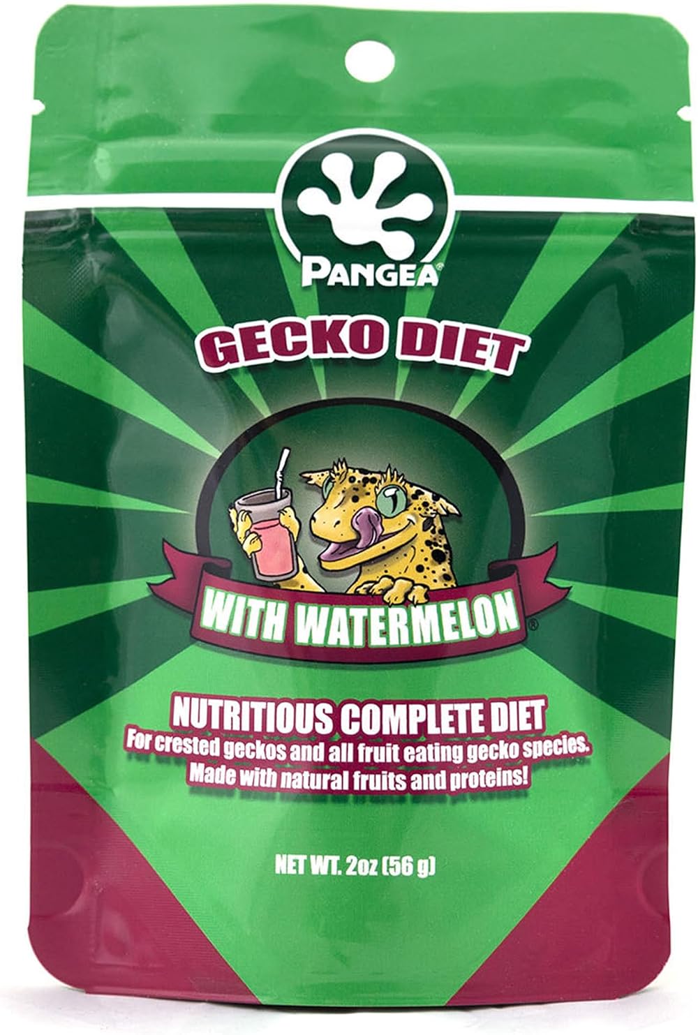 Pangea Watermelon Fruit Mix Gecko Diet 2 oz Complete with Real Fruits